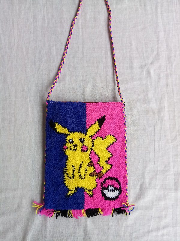 pikachu frontside bag