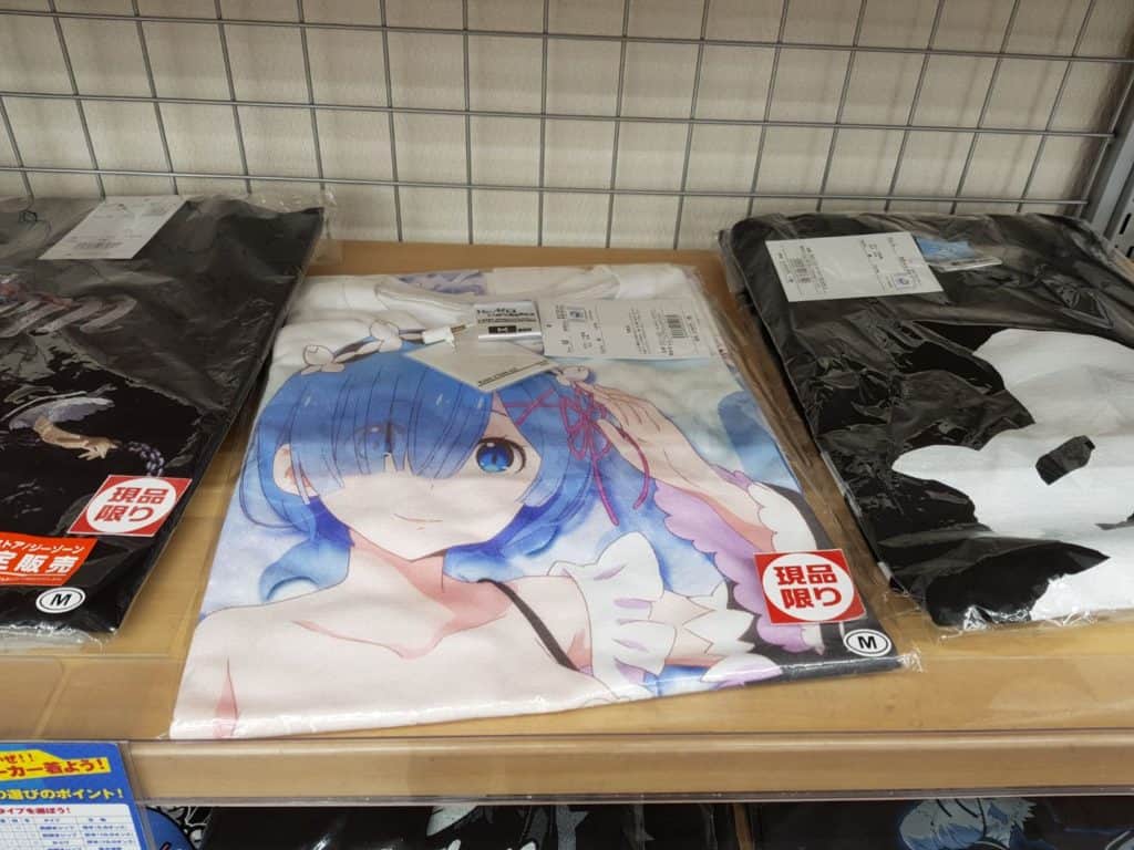 Anime Attractions: Best Otaku Spots in Osaka, Nipponbashi [Easy Guide]: Rem T-shirt